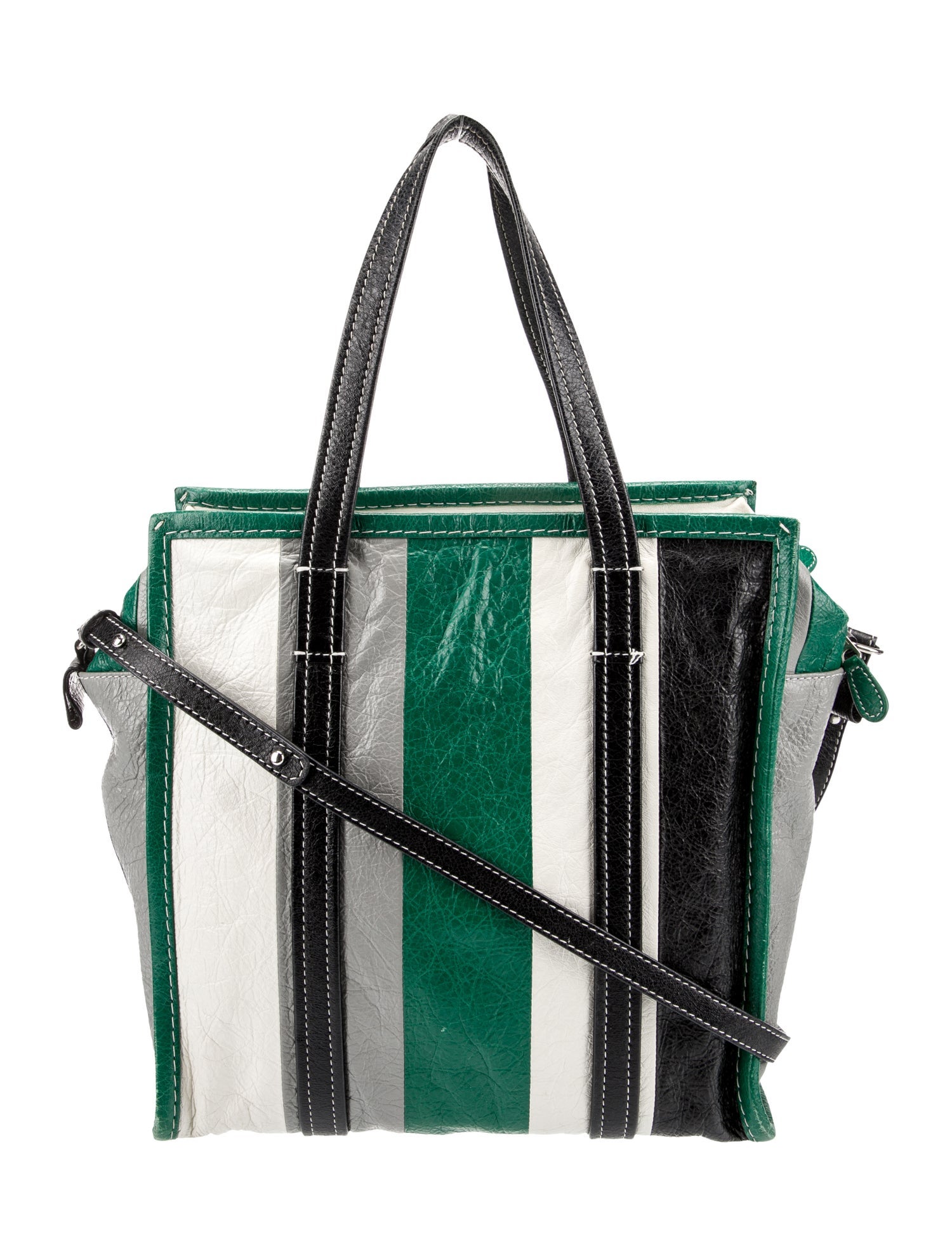 Balenciaga Leather Top Handle Bag Small